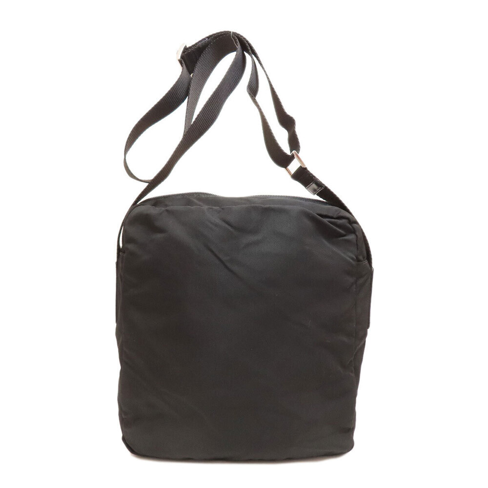 Prada Tessuto black Bag leather Crossbody Black